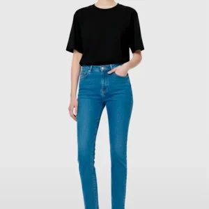 JEANS SLIM SARA AZUL